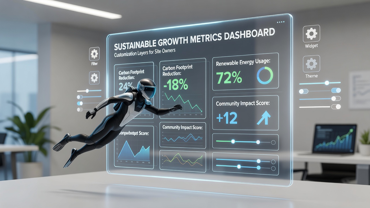 Diving Into Customization Layers Within Reporting Dashboards for Site Owners Tracking Sustainable Growth Metrics
