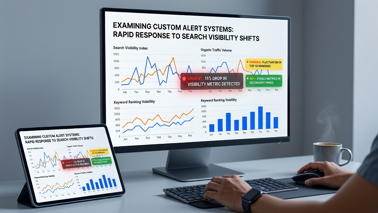Examining How Custom Alert Systems Help Website Managers Respond Quickly to Shifts in Search Visibility Metrics