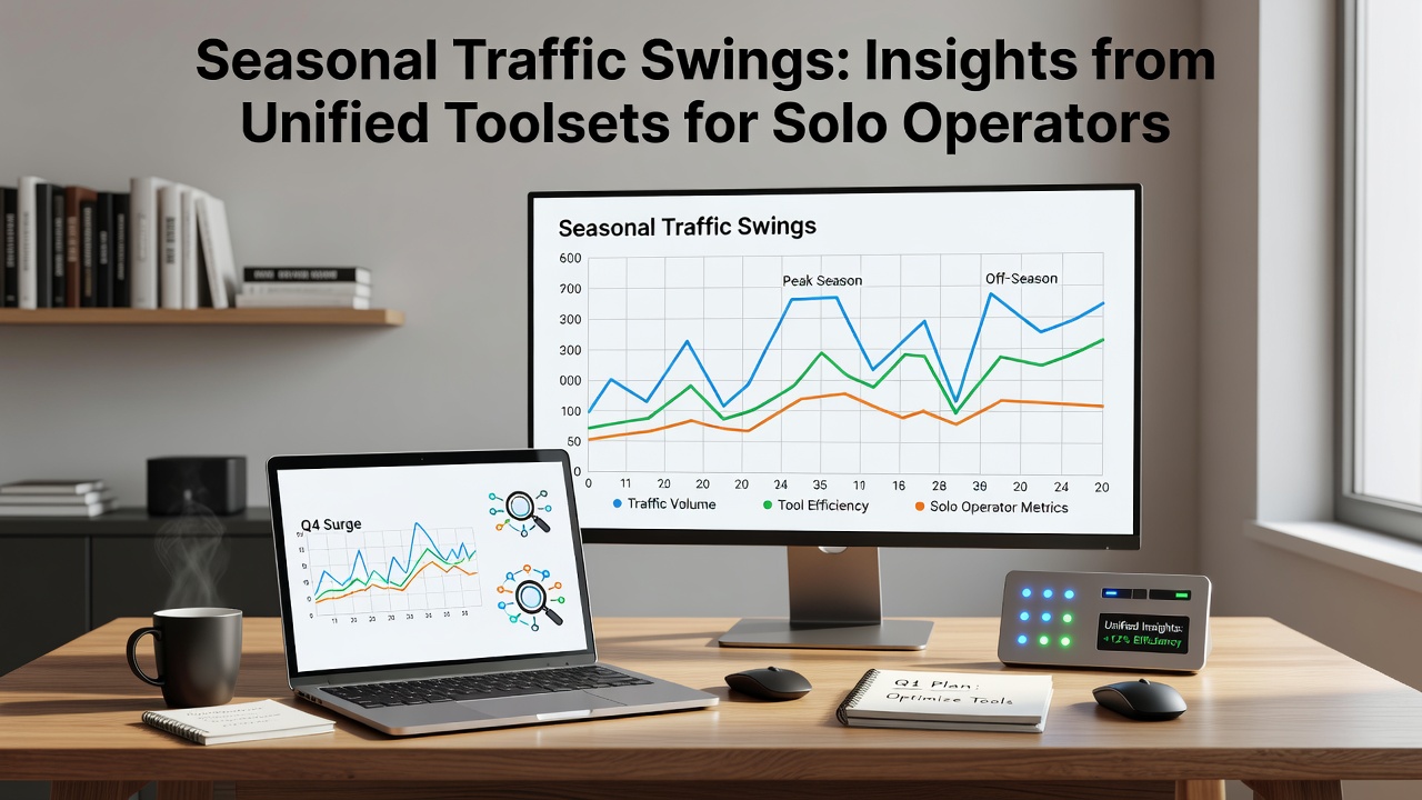 Seasonal Traffic Swings: Insights from Unified Toolsets for Solo Operators